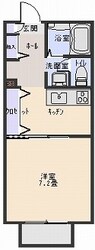 コスモスハイツＡ棟の物件間取画像